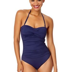 NWT Size 12 Chic Navy Swimsuit by Anne Cole